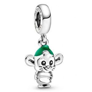 PANDORA Disney, Cinderella Gus Mouse Dangle Charm